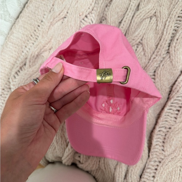 Free People Pink Embroidered Cap - Picture 2 of 2